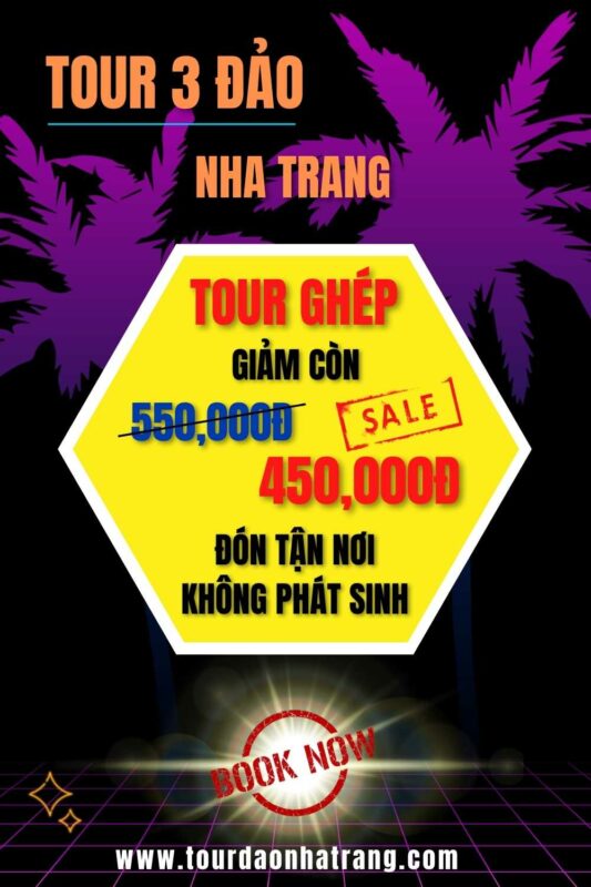 Tắm bùn Hòn Tằm Nha Trang 4 tour đảo nha trang