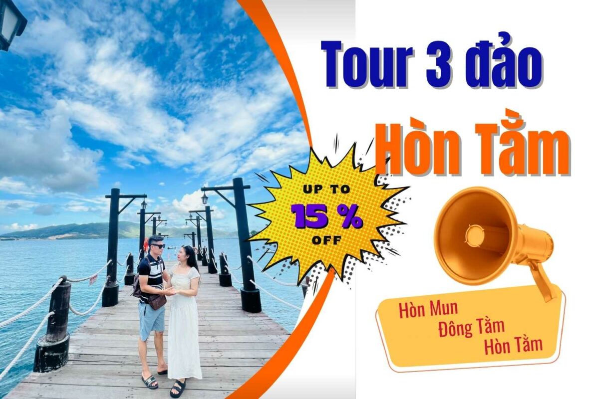 Tour 3 đảo Nha Trang Hòn Tằm