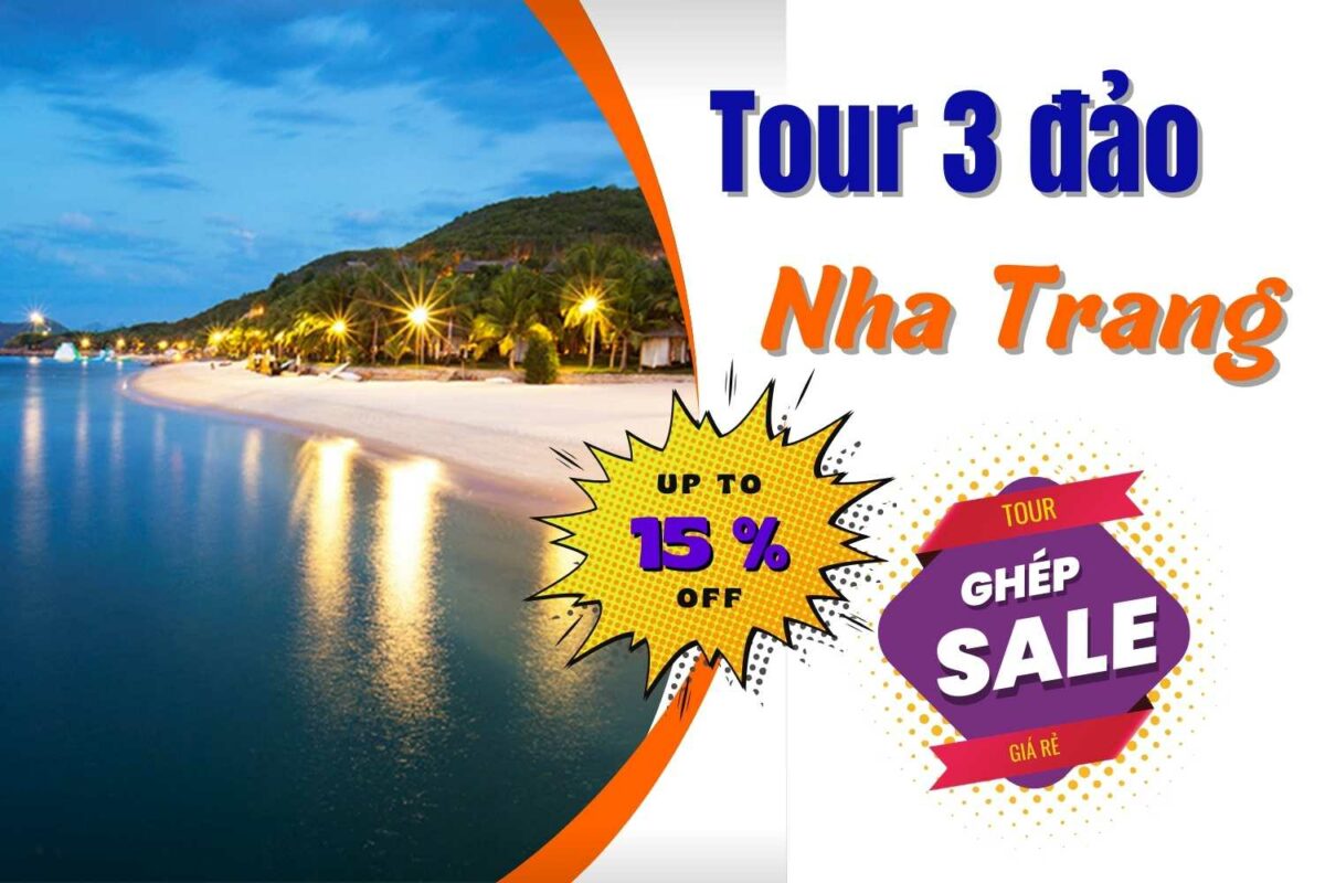 Tour 3 đảo Nha Trang