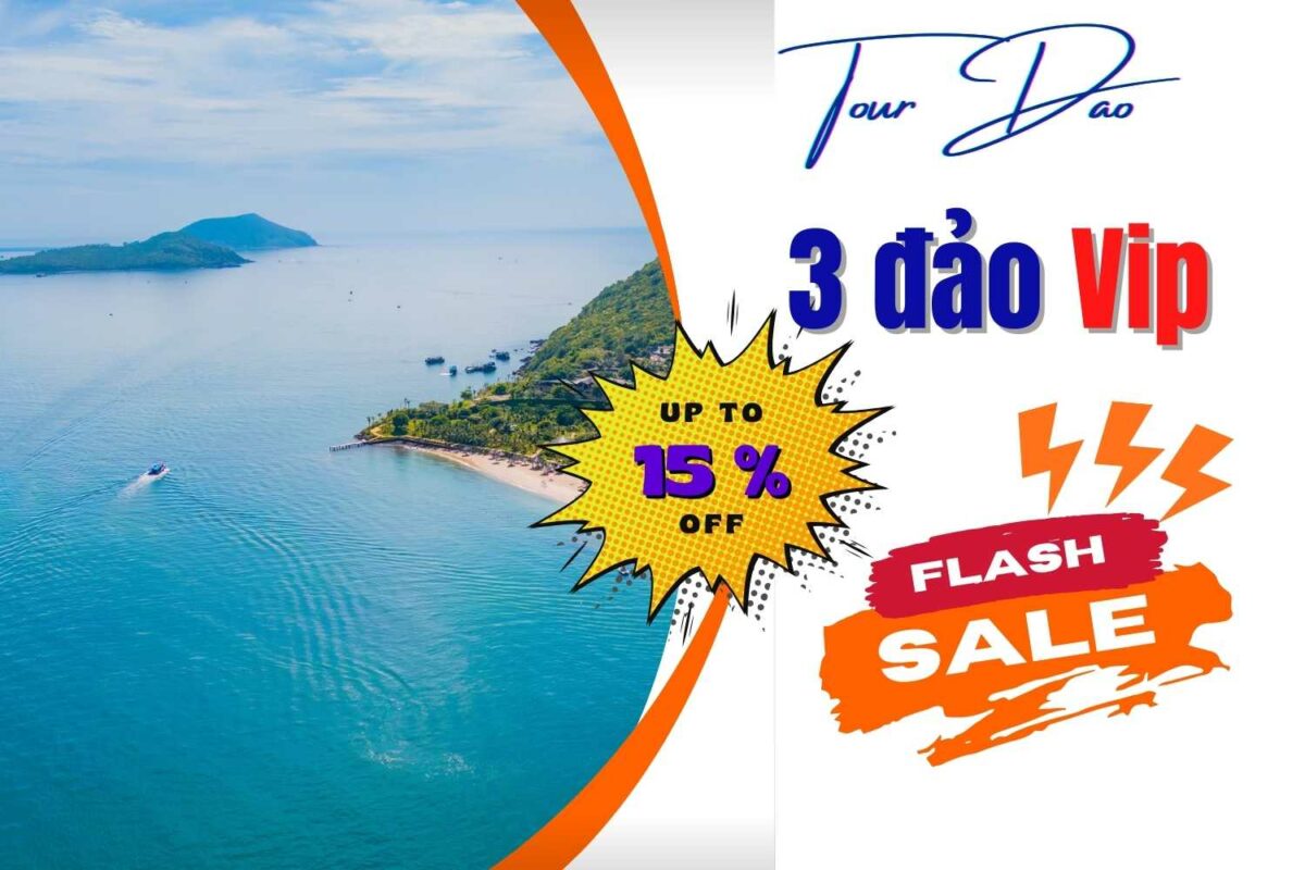 Tour 3 đảo Vip Nha Trang